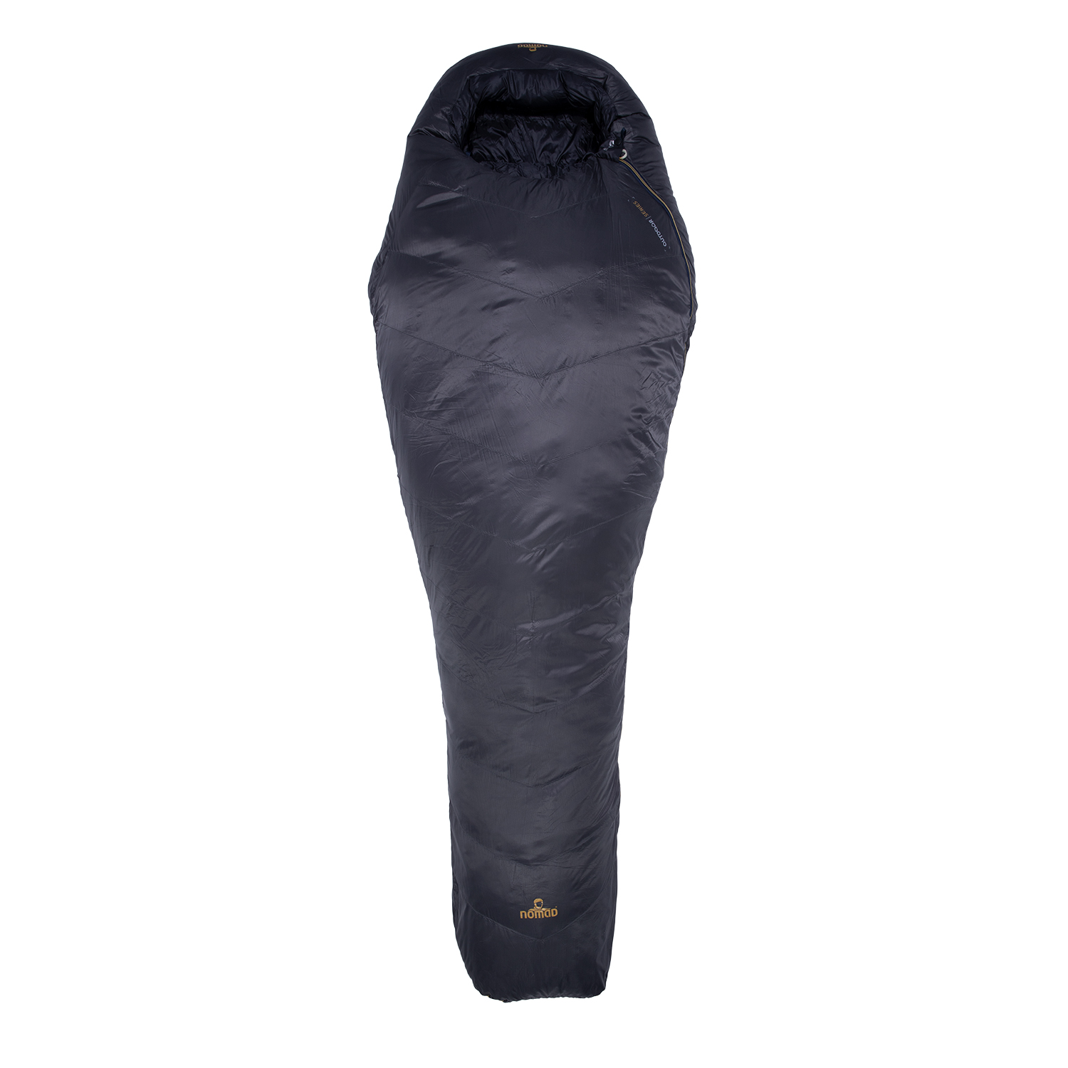 Orion 1200 Mummyslaapzak | Dark Grey | Links