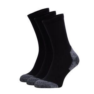 Bio-Katoen Wandelsok 3-pack | Zwart | 35/38