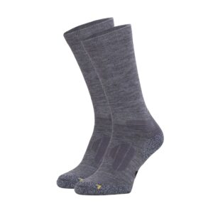 Anti-Teek Merinowol Wandelsok 2-Pack | Grijs | 35/38