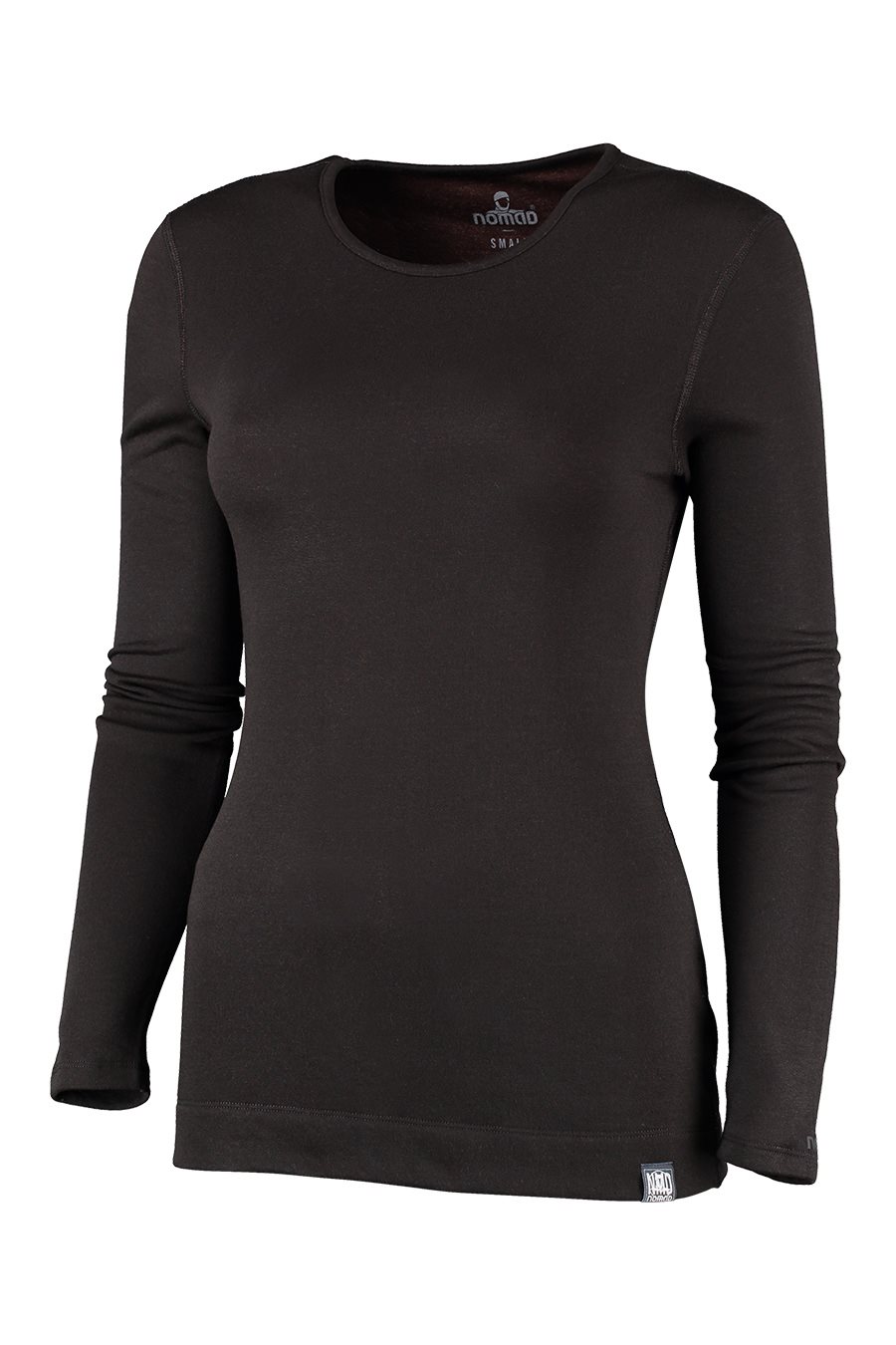 Rough Merinowol Longsleeve Women | Black | XL