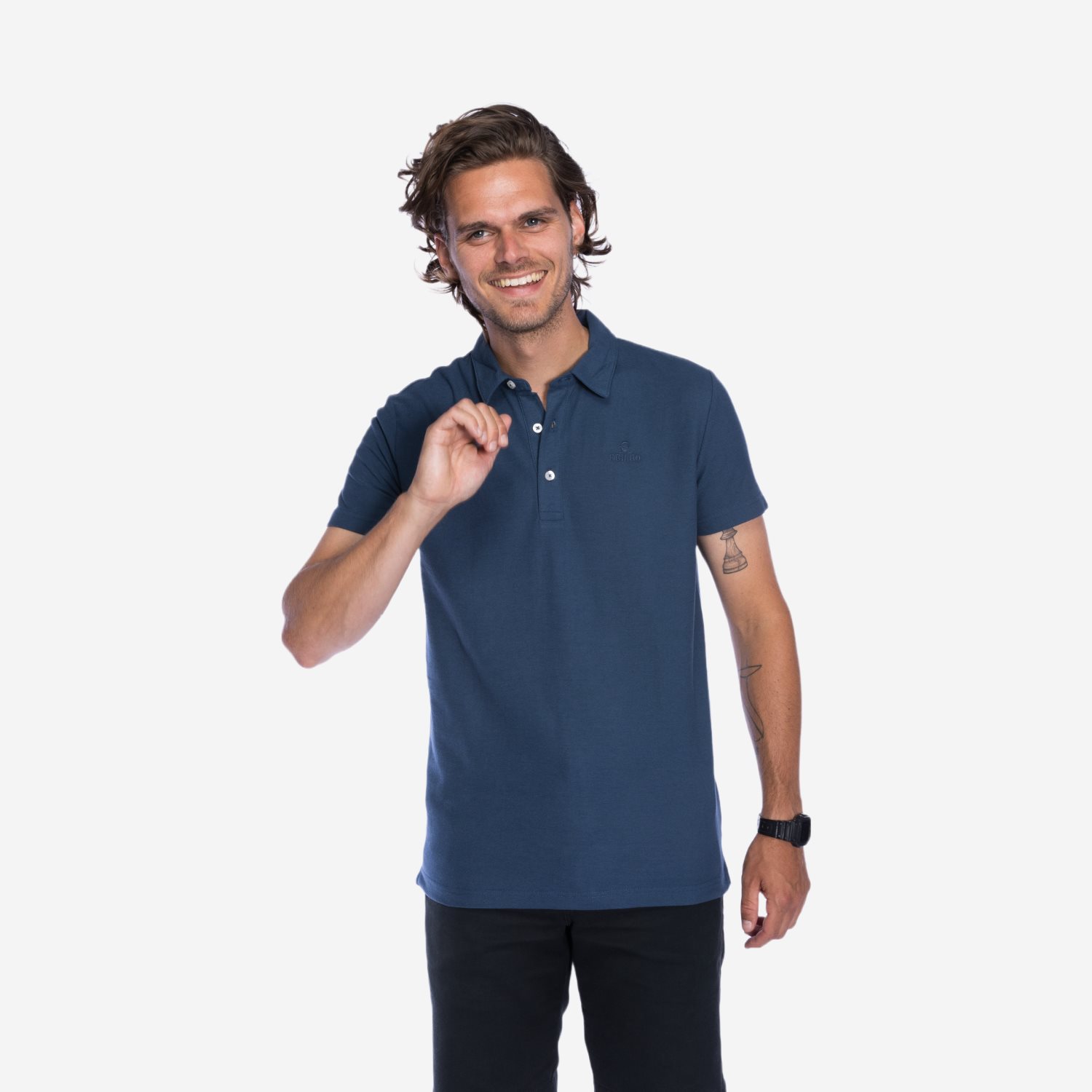 Polo Heren | Dark navy | XL