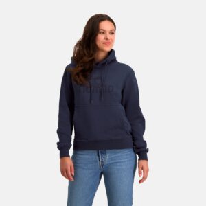 Rolleston Hoodie Dames Kangaroo | Dark navy | L