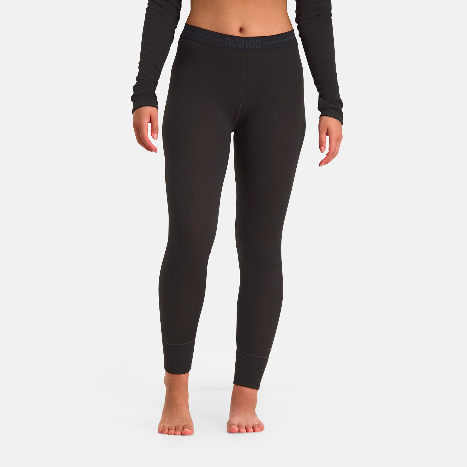 Rough Merinowol Thermobroek Dames | Black | M
