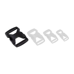 Dubbel Verstelbare Gesp | Zwart | 38 mm