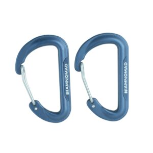 Karabiner 2 stk | Donkerblauw | One Size