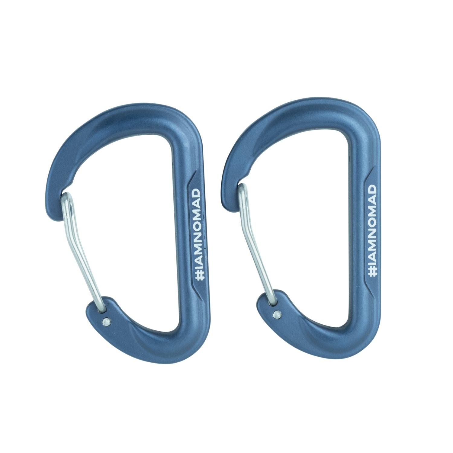 Karabiner 2 stk | Donkerblauw | One Size