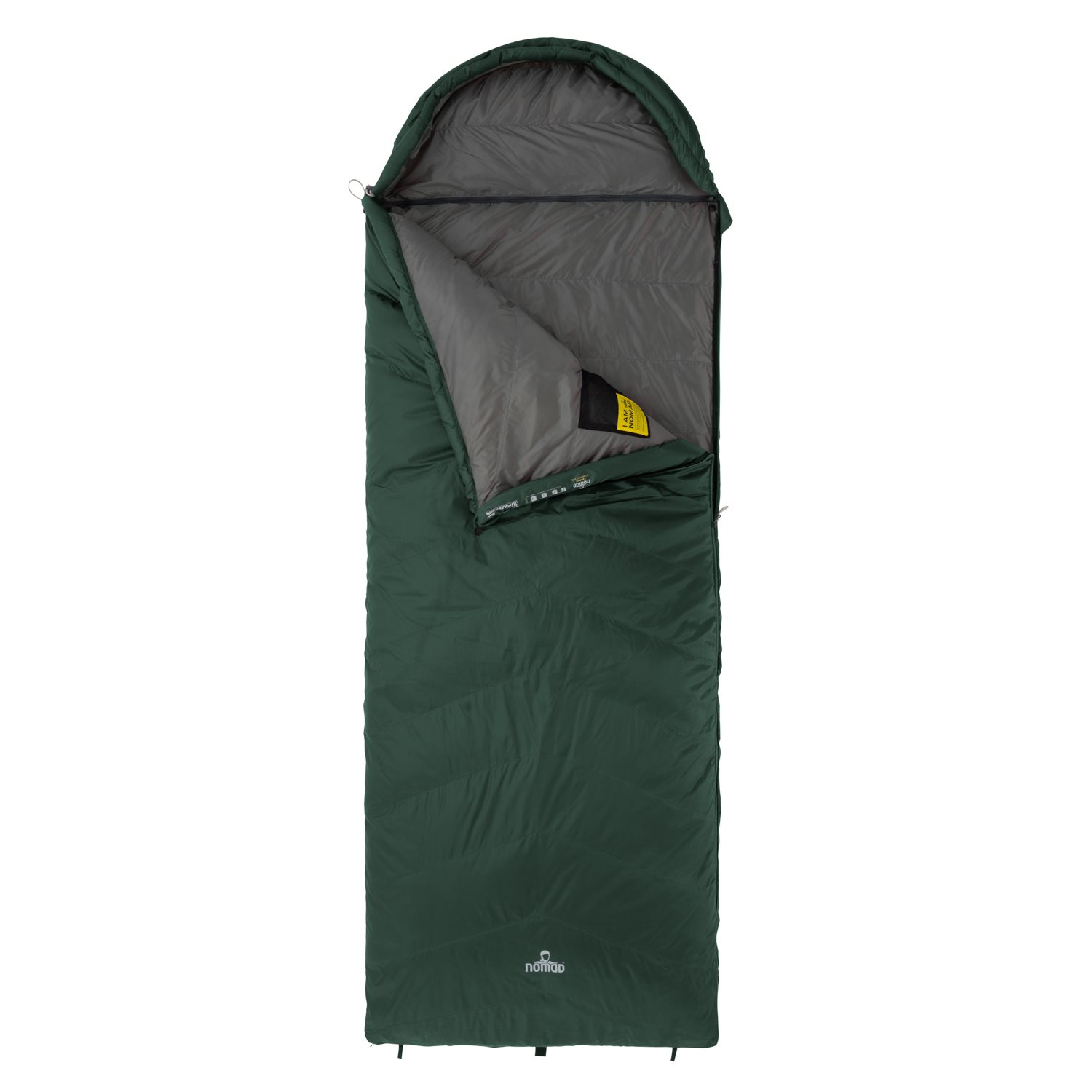 Taurus Comfort 550 Slaapzak | Donkergroen | Links