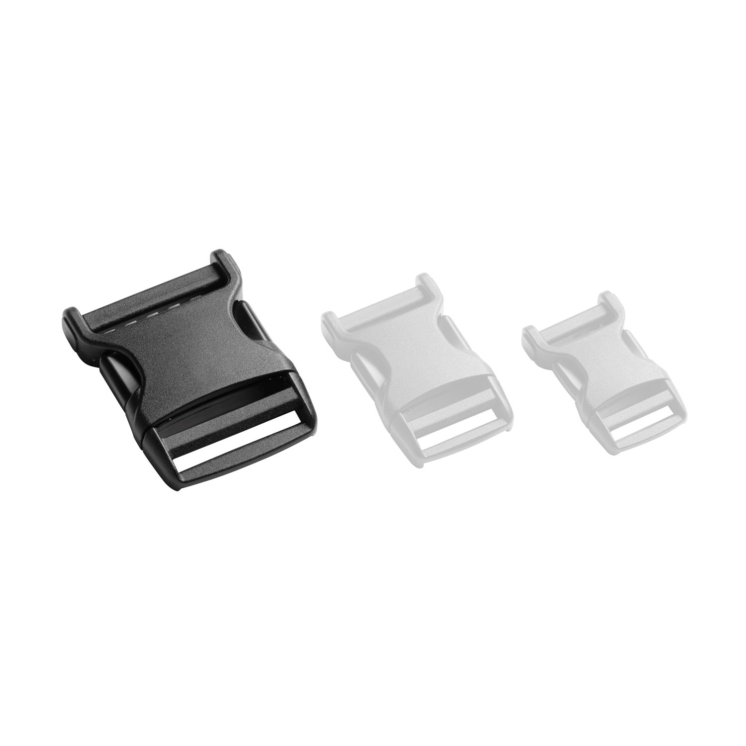 Enkel Verstelbare Gesp | Zwart | 38 mm