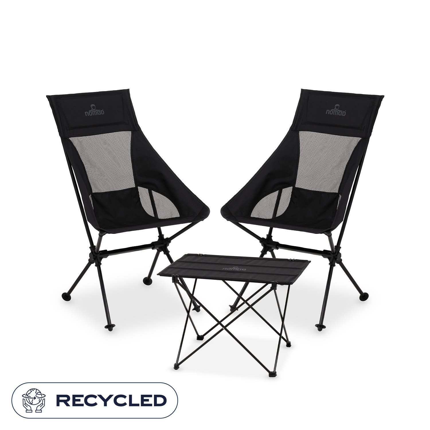 Set Sarek Comfort | in 2 x Sarek Comfort Stoel + 1 Amosen Tafel | Onze Size