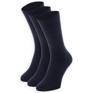 Daily Sok Bio-Katoen 3-Pack | Donkerblauw | 43/46