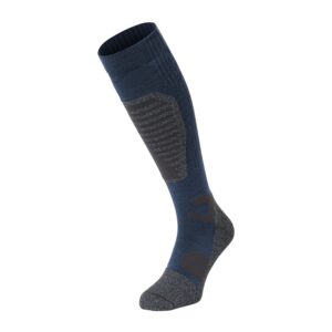 Skisok Pro Merinowol | Staalblauw | 39/42
