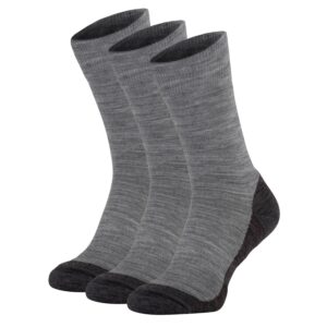 Winter Wandelsok 3-Pack | Grijs | 39/42