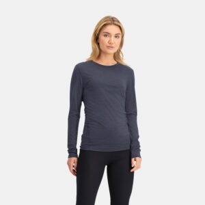 Tech Thermal Longsleeve Dames | Donkergrijs | M