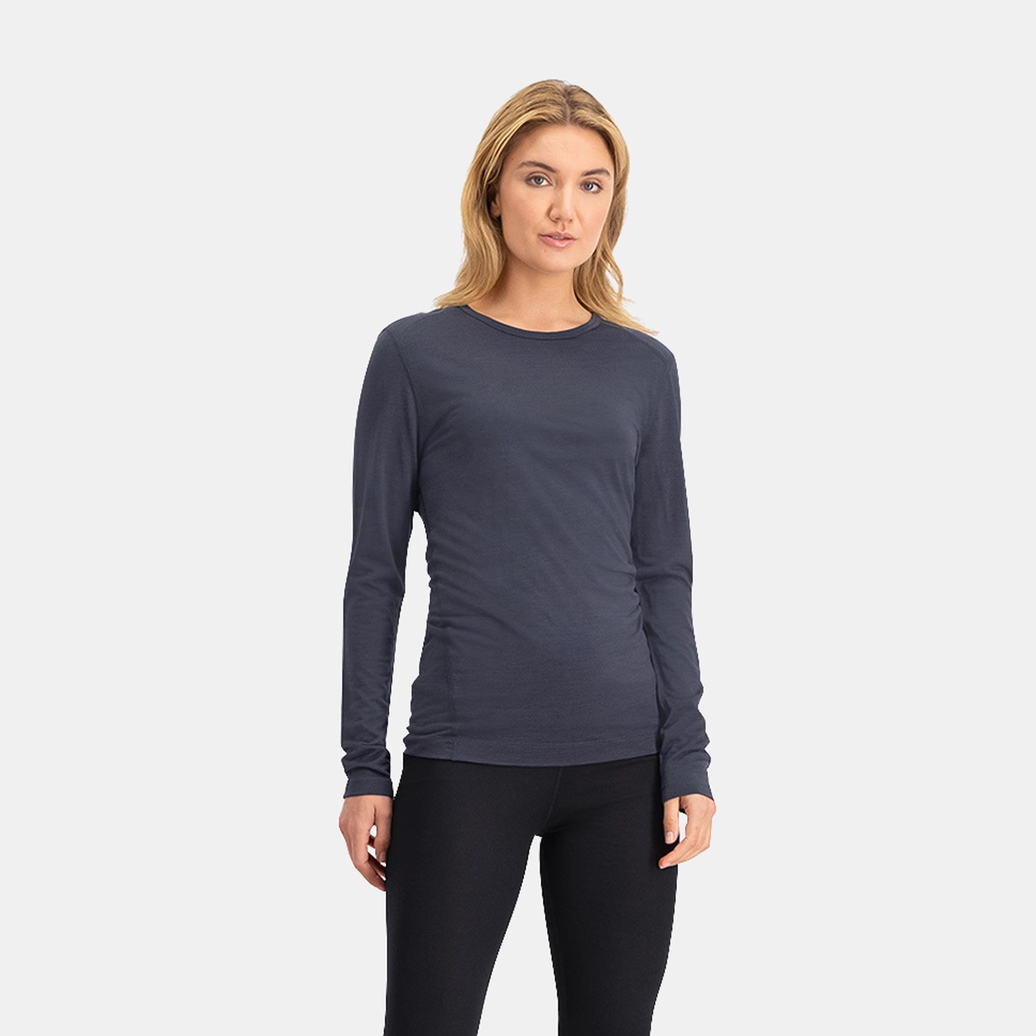 Tech Thermal Longsleeve Dames | Donkergrijs | M
