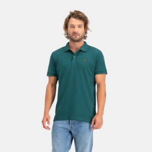 Polo Piqué Heren | Donkergroen | L