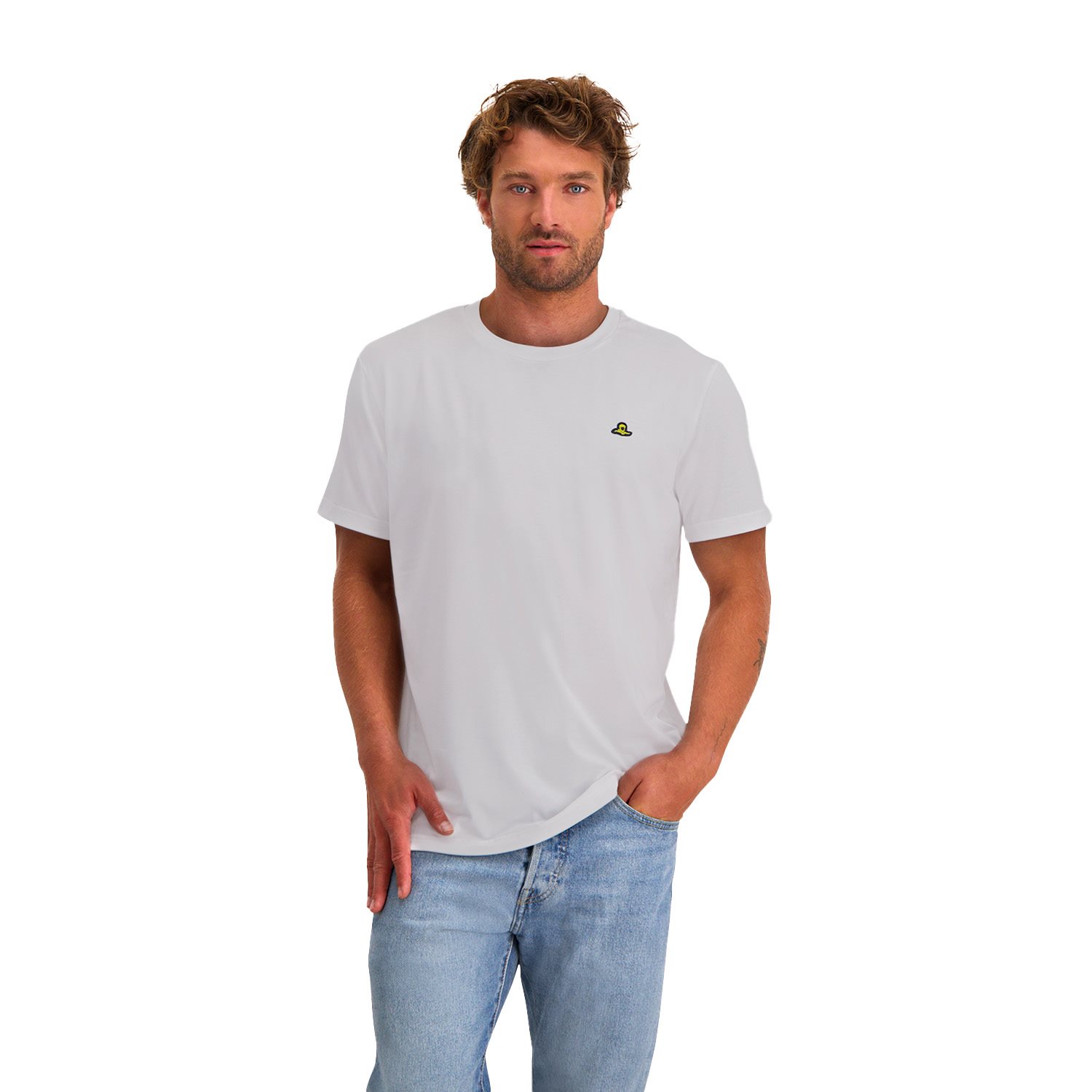 Anapai Travel T-Shirt Heren | Wit | M