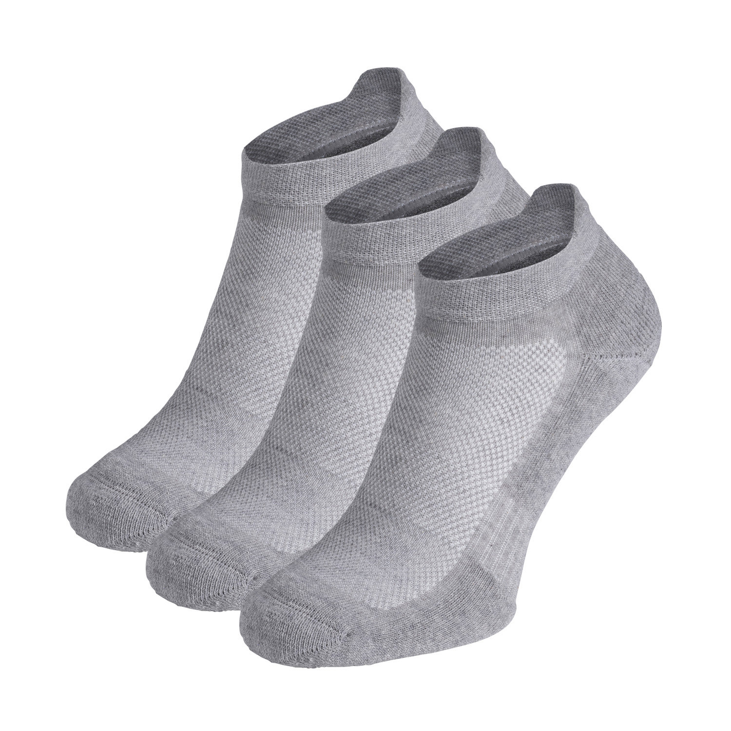 Bio-Katoen Wandelsok 3-Pack | Grijs | 35/38