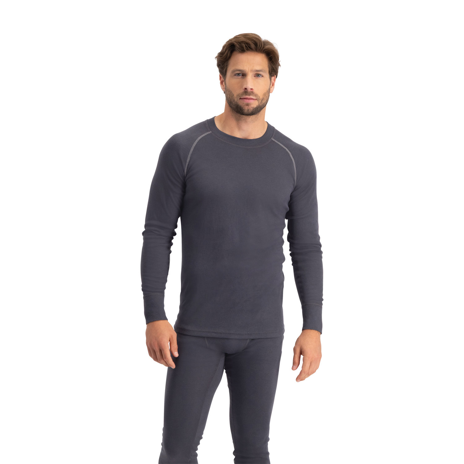 Lichtgewicht Thermoshirt Heren | Grijs | XXL