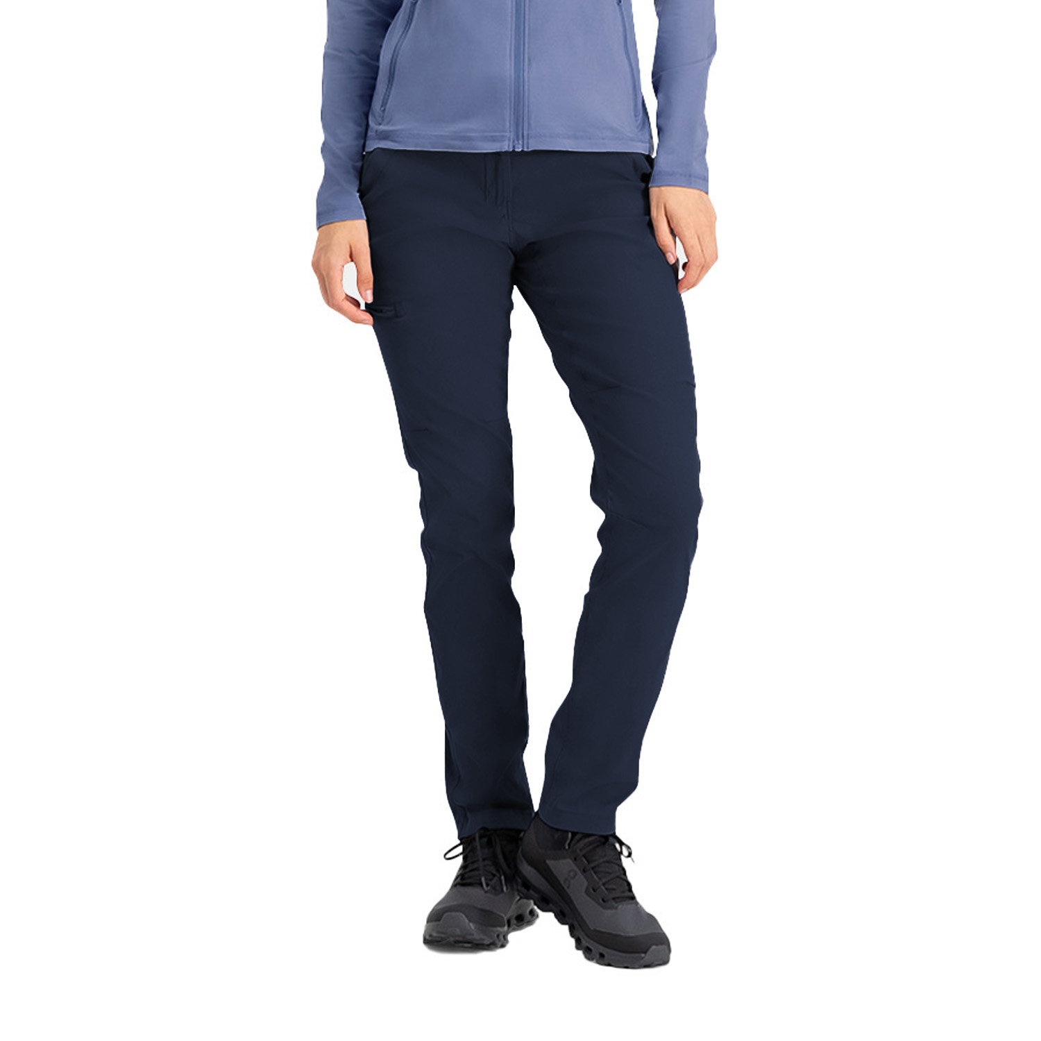 Wandelbroek Dames | Donkerblauw | XL