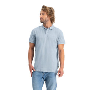 Polo Piqué Heren | Lichtblauw | L
