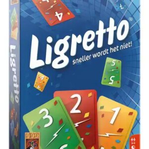 999 Games Ligretto Blauw - Kaartspel