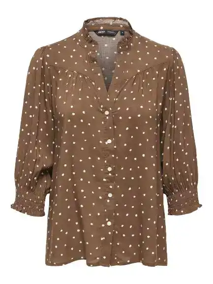 Only Raya 3/4 Shirt Wvn