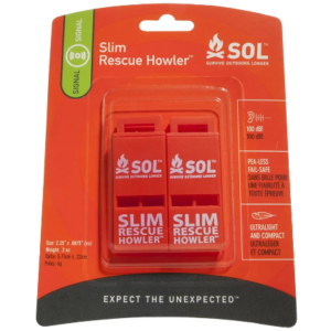 Sol Signaalfluit Slim Rescue Howler 2 Stuks