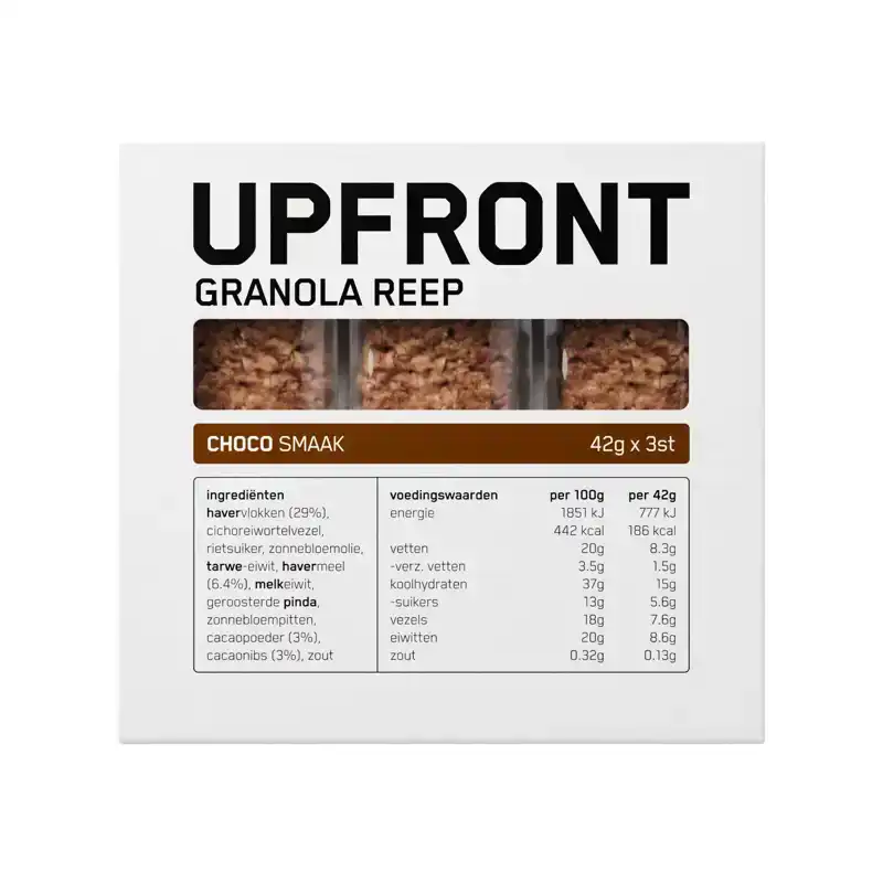 Upfront Granola Repen 2.0 Chocolade (3st.)