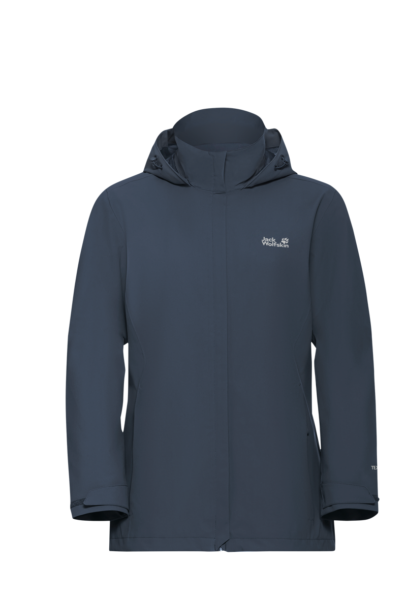 Jack Wolfskin Trailtime 2L Regenjas Dames