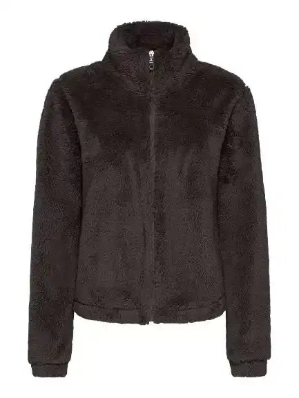 Only Play Fluff Teddy Vest met Rits