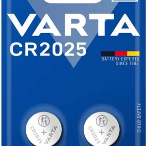 Varta CR2025 Lithium 2-pack Batterijen
