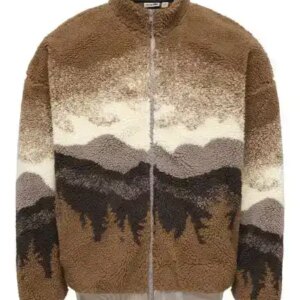 Only & Sons Adam Life Ovz Sherpa Bomber Sweat