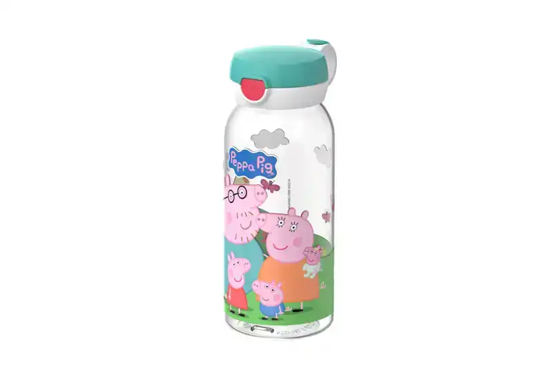 Mepal Campus Drinkfles met Flipdop 600 ml - Peppa Pig