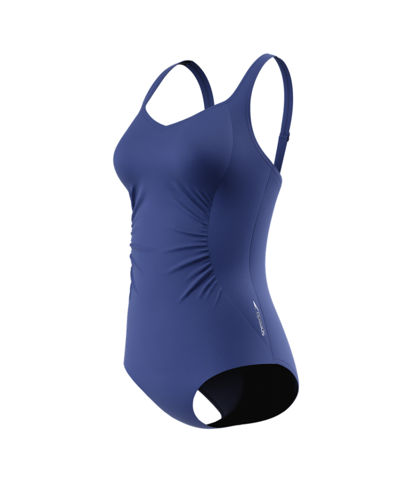 Speedo Shirred Swimsuit