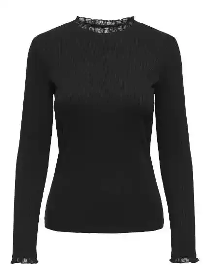 Only Leslie LS Lace Mix Top