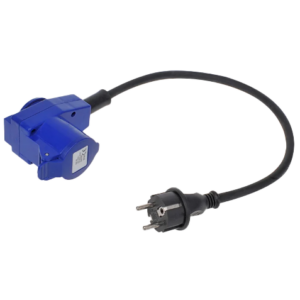 Pro Plus Verloopkabel 40cm Schuko Naar Haakse Cee