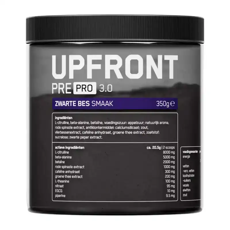 Upfront Pre PRO 3.0 Zwarte Bes