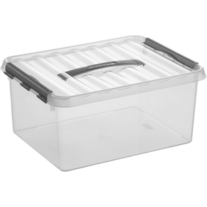 Sunware Q-line Opbergbox 15L Set van 4
