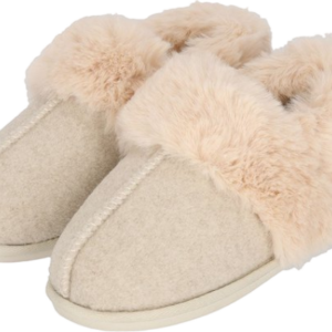 Apollo Home Boots Felt + Fur Pantoffels
