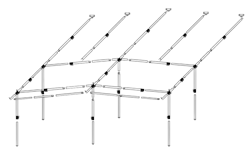Dorema Frame Voortent Royal 350 De Luxe Staal Easygrip 25mm