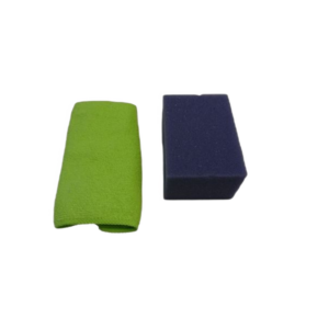 123 Poetsspons met Microvezel Doek