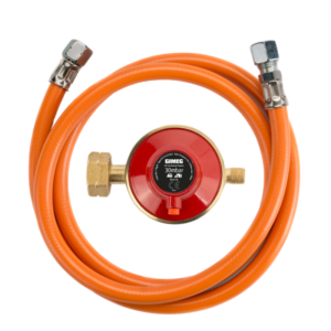 Gimeg Gasdrukregelaarset Afblaas 1/4 Inch Links 30Mbar 60 cm