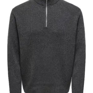 Only & Sons Ting Life Reg Half Zip Knit