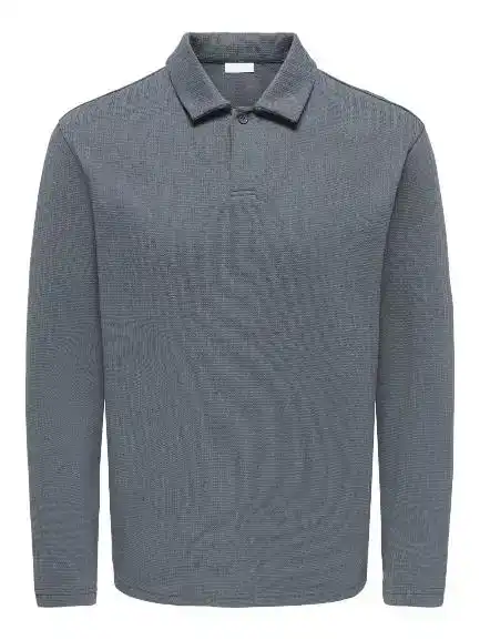 Only & Sons Trey Life Reg Ls Frml Polo