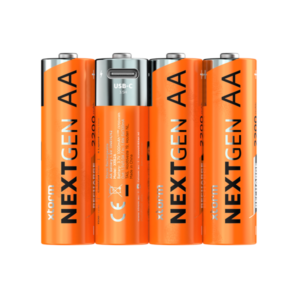 Xtorm NextGen AA Batterijen USB-C Oplaadbaar - 4 Stuks