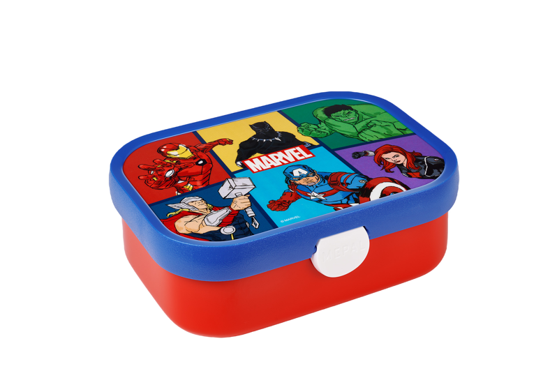 Mepal Campus Bento Lunchbox met Vorkje - Avengers