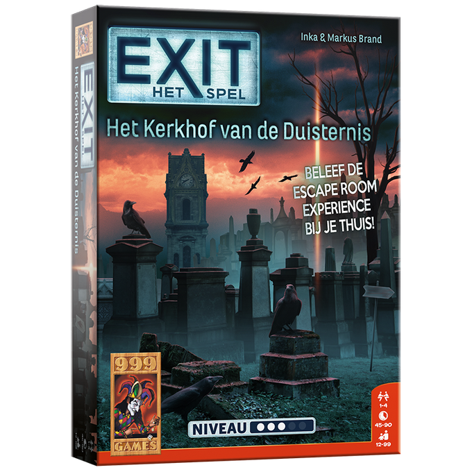 999 Games EXIT - Het kerkhof van de duisternis - Breinbreker