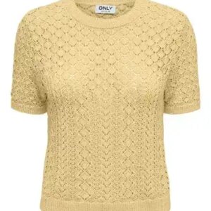 Only Saga SS O-Neck Knit Top